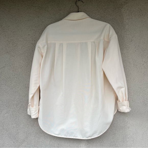 Staud Oversized Button Down Shirt - Picture 4 of 7